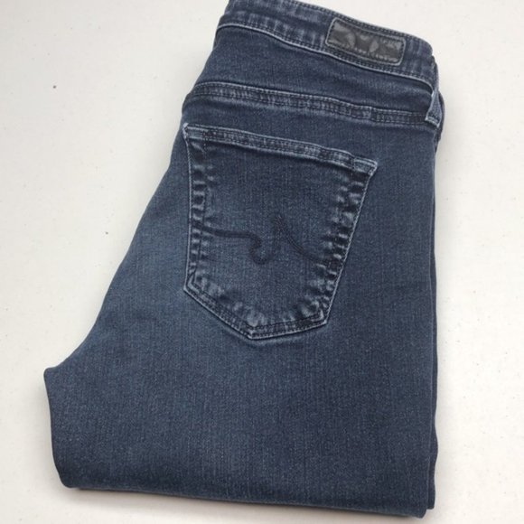 PREMIUM AG ADRIANO GOLDSCHMIED ABBEY MIDRISE ANKLE SUYSKINNY 27x28 😎 - Picture 1 of 13